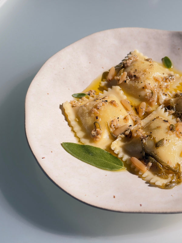 GARLIC & SAGE BUTTER RAVIOLI